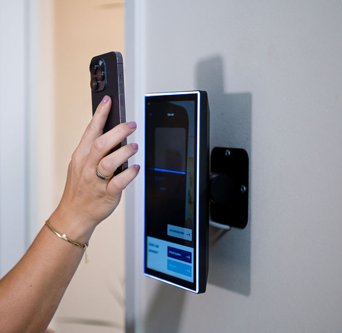Bezoekersregistratie aanmelden telefoon