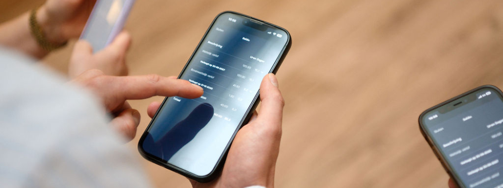 Verlofregistratie op telefoon