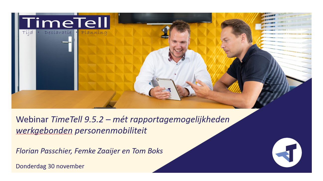 Webinar TimeTell 9.5.2