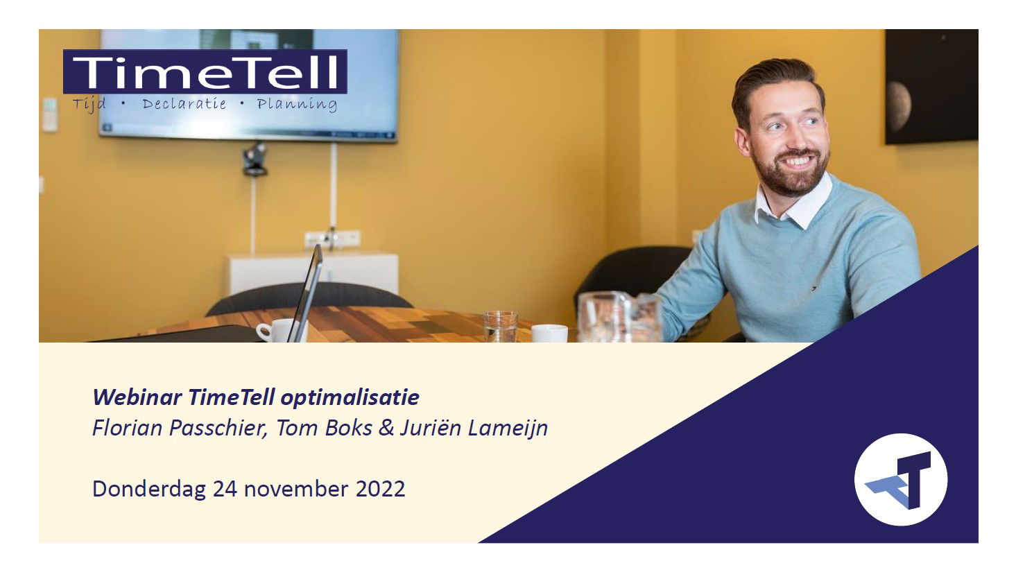 Webinar TimeTell Optimalisatie